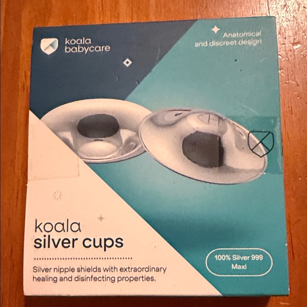 Koala Babycare Silver Cups - Silver Nipple Shields